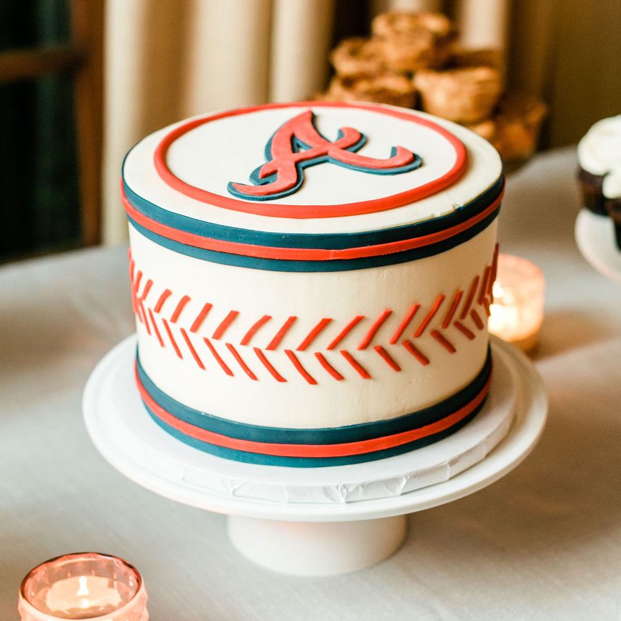 baseball groom's cake