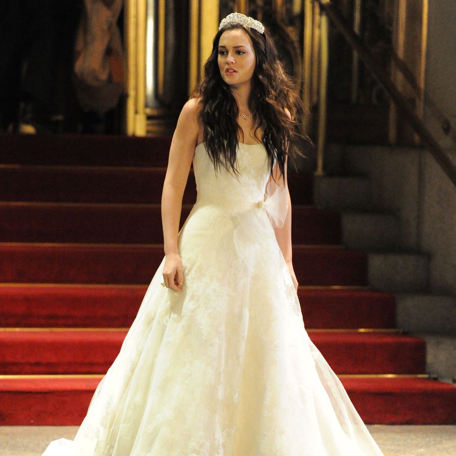 Blair Waldorf wedding dress