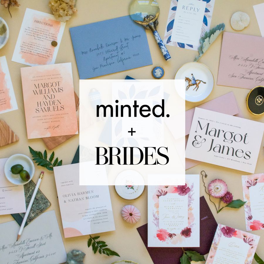minted + brides