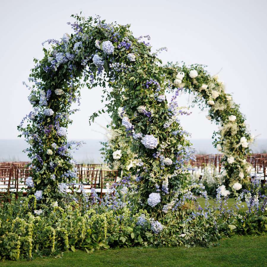 wedding floral arch