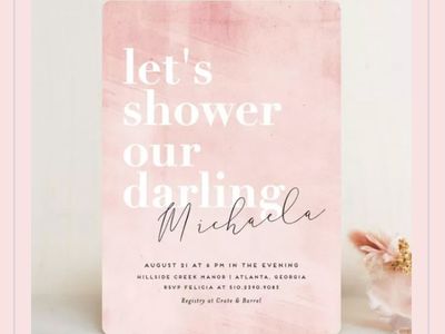 shower invite