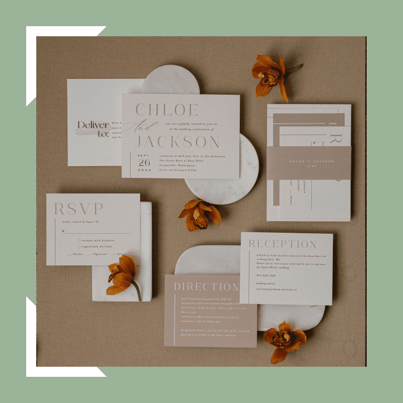 minted collection invitations
